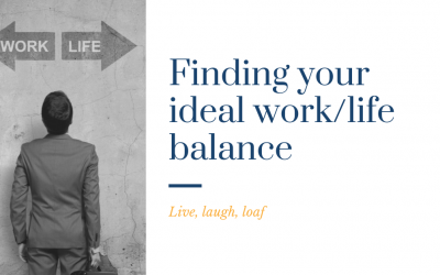 Finding your ideal work/life balance